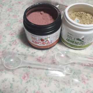 [중소기업유통센터 X 우수소상공인] 허니ABC주스분말90g + 허니새싹보리분말70g 2개세트 — 5점을 준 리뷰어가 2020년 12월 올린 사용 사진