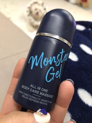 [바록스] 류현진 올인원 바디릴렉싱 몬스터겔 50ml — 4점을 준 리뷰어가 2021년 5월 올린 사용 사진
