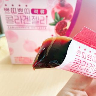헬스업_쁘띠쁘띠석류콜라겐젤리_20g x 14포 — 5점을 준 리뷰어가 2021년 2월 올린 사용 사진