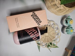 난나 살몬 스파이더 검버섯 미백 톤업 화이트닝 연어 앰플 크림 300ml 대용량 — 5점을 준 리뷰어가 2022년 8월 올린 사용 사진
