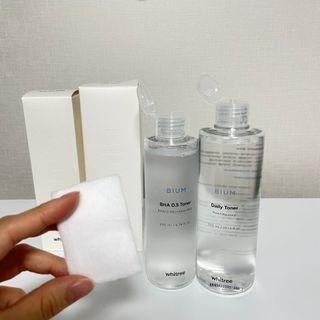화이트리 비움 데일리 토너, 바하 0.5토너 세트 — 5점을 준 리뷰어가 2021년 2월 올린 사용 사진