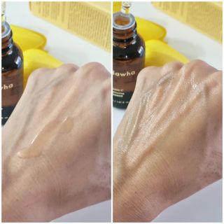 스킨큐어 산다화 비타민c 화이트닝 에센스 30ml — 5점을 준 리뷰어가 2023년 8월 올린 사용 사진