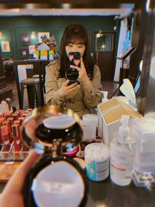 웰피아생활건강 웰피아마스커버_올인원커버쿠션(21호, 23호) — 5점을 준 리뷰어가 2023년 1월 올린 사용 사진