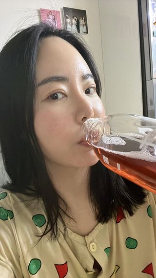 클린24시간 1BOX(5포) + 전용보틀(500ml) — 5점을 준 리뷰어가 2023년 3월 올린 사용 사진