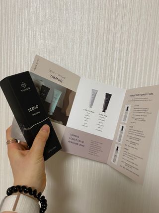 탐니크 바디미스트 디베쏘 150ml — 5점을 준 리뷰어가 2021년 1월 올린 사용 사진