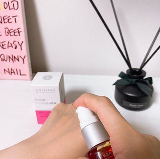 유니베르소 로즈힙 오일 15ml — 4.5점을 준 리뷰어가 2021년 8월 올린 사용 사진