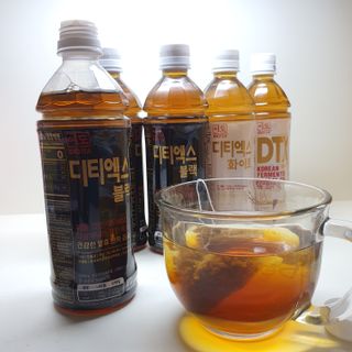 이도 발효한차 디티엑스 블랙 500ml 20병 — 5점을 준 리뷰어가 2021년 8월 올린 사용 사진