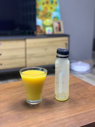 BLENDY'S 핑크 스무디+블론디 스무디 — 5점을 준 리뷰어가 2021년 9월 올린 사용 사진