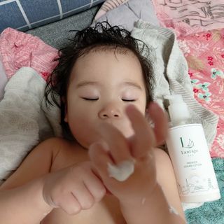 란떼쥬 프르미에 스킨케어 샴푸앤바스 + 크림로션 베이직 세트 — 5점을 준 리뷰어가 2021년 12월 올린 사용 사진