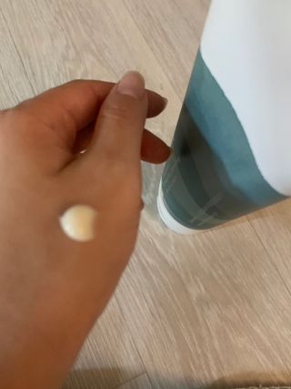 [후르디아] 올리브영 저자극 비건바디로션 — 4.5점을 준 리뷰어가 2023년 1월 올린 사용 사진