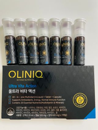 올리닉 울트라비타액션 — 5점을 준 리뷰어가 2021년 11월 올린 사용 사진