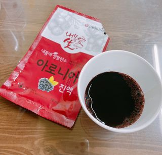 서울약사신협_내몸애생발란스아로니아_70ml x 30포 — 5점을 준 리뷰어가 2021년 7월 올린 사용 사진