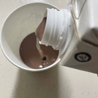 이너프 뮐크 초콜릿맛 — 3점을 준 리뷰어가 2022년 9월 올린 사용 사진