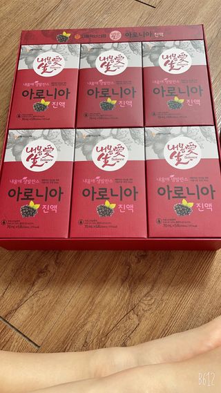 서울약사신협_내몸애생발란스아로니아_70ml x 30포 — 5점을 준 리뷰어가 2021년 6월 올린 사용 사진