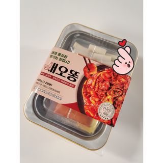 화끈한녀석들 새오똥400g 새우,오징어,똥집 볶음요리 소스,밀떡, 참기름 포함 — 4점을 준 리뷰어가 2022년 12월 올린 사용 사진