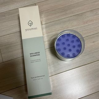 유메이 웰니스 샴푸 + 유메이 스칼프 브러쉬 — 5점을 준 리뷰어가 2022년 1월 올린 사용 사진