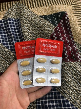 뉴트리션팩토리 비타프렙 하이퍼씨슬 밀크씨슬 900mg — 5점을 준 리뷰어가 2021년 7월 올린 사용 사진