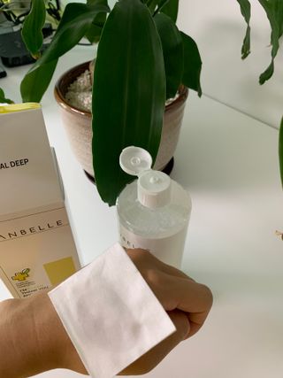 랑벨 내츄럴 딥 클렌징 워터 500ml — 5점을 준 리뷰어가 2022년 6월 올린 사용 사진