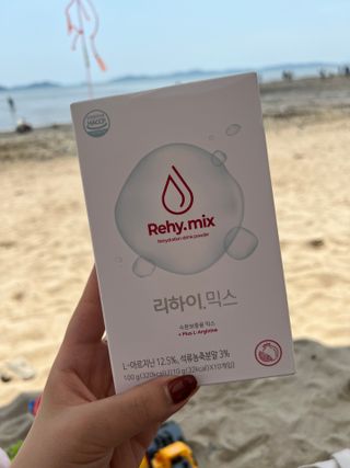 리하이.믹스 수분보충용믹스 리하이.믹스 (Rehy.mix) — 4점을 준 리뷰어가 2022년 6월 올린 사용 사진