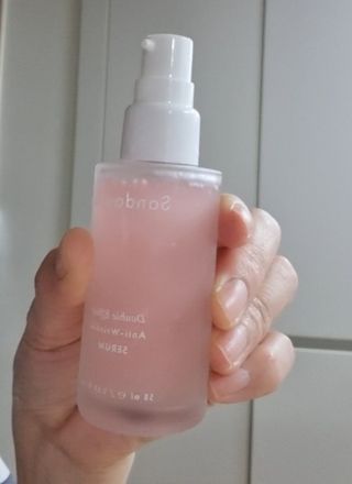 산다화 더블 이펙트 안티 링클 세럼 50ml — 5점을 준 리뷰어가 2023년 2월 올린 사용 사진