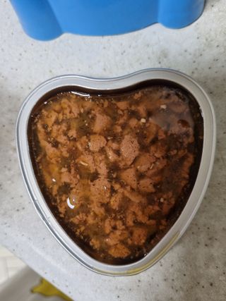 비타크래프트 조에시 하트캔 85g 강아지 습식캔 10캔 — 5점을 준 리뷰어가 2021년 9월 올린 사용 사진