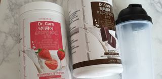뉴트리션팩토리 닥터큐어 프리미엄쉐이크 다이어트쉐이크 — 5점을 준 리뷰어가 2021년 9월 올린 사용 사진