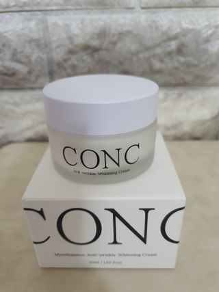 CONC 콩크 미로탐누스 안티링클 화이트닝 크림 — 5점을 준 리뷰어가 2021년 2월 올린 사용 사진