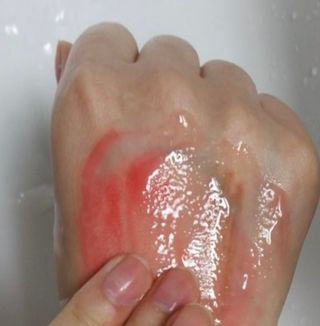 스킨큐어 산다화 순한 클렌징 동백 오일 200ml — 4.5점을 준 리뷰어가 2023년 3월 올린 사용 사진