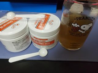 뉴트리션팩토리 하드코어버닝티 오리지널 — 5점을 준 리뷰어가 2021년 7월 올린 사용 사진