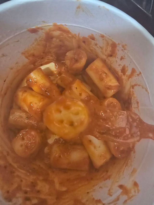 프리 [요리궁리] 타입 B (매콤,치즈,매콤까르보) 꽃떡볶이 6개입 세트 리뷰 사진