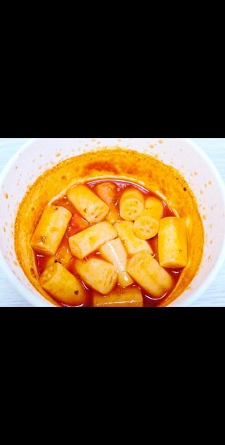 프리 [요리궁리] 타입 B (매콤,치즈,매콤까르보) 꽃떡볶이 6개입 세트 — 5점을 준 리뷰어가 2025년 2월 올린 사용 사진