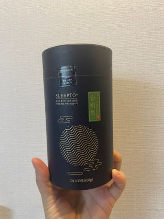 프리마인 자체 기업부설 연구소에서 찾아낸 건강한 수면의 비밀.  슬립토 플러스 30포 — 5점을 준 리뷰어가 2022년 9월 올린 사용 사진