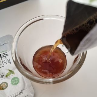 참유원 특허제조 활력 여주진액 여주즙 50포 — 5점을 준 리뷰어가 2022년 1월 올린 사용 사진