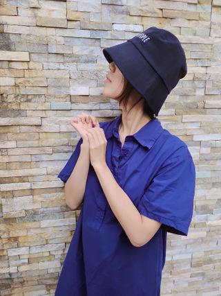 [스테이피플] STAYPEOPLE BUCKET HAT (BLACK) — 4점을 준 리뷰어가 2022년 9월 올린 사용 사진