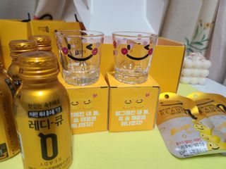 발그레 소주잔 증정, 숙취해소 레디큐 스페셜 에디션 — 5점을 준 리뷰어가 2021년 2월 올린 사용 사진