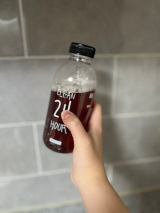 클린24시간 1BOX(5포) + 전용보틀(500ml) — 5점을 준 리뷰어가 2023년 2월 올린 사용 사진