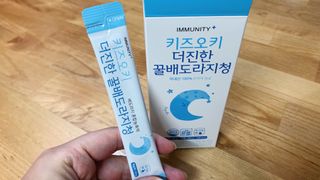 [이뮤니티플러스]우리아이 면역오키, 건강오키 _ 키즈오키 더진한꿀배도라지청 10포 1box — 4점을 준 리뷰어가 2022년 2월 올린 사용 사진