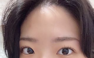 렌시스 LENSSIS [ 렌시스 ] 꾸안꾸템 , 낀 듯 안 낀 듯 자연스러운 ＃블리스시리즈 1개월용 ｜ 2컬러 중 택1 ｜ — 5점을 준 리뷰어가 2021년 4월 올린 사용 사진