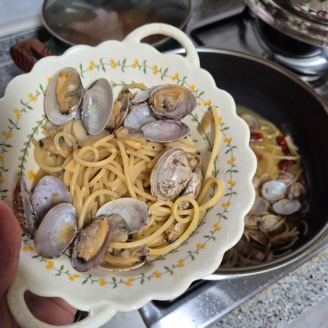 *구매평/프레시지 최현석의 봉골레 술찜 파스타 (냉동) 리뷰 사진