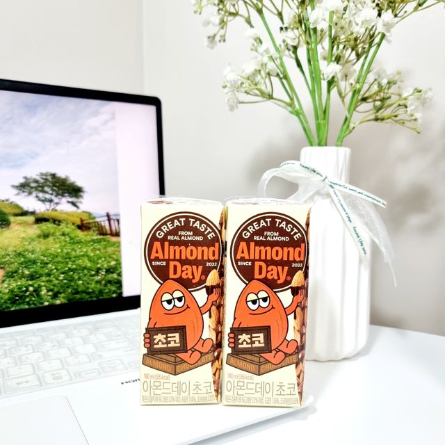 [남양유업 아몬드데이 초코맛] 190ml * 24ea 리뷰 사진