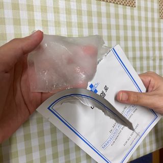 닥터마시멜로 닥터마스멜로 마블러스 아쿠아 클리닉 마스크 — 4점을 준 리뷰어가 2021년 5월 올린 사용 사진