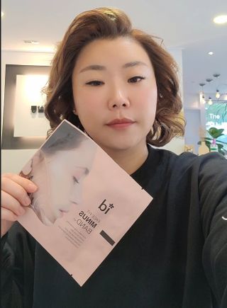 아이디플라코스메틱 아이디 페이스핏 마이너스 밴드 v2 — 4점을 준 리뷰어가 2021년 10월 올린 사용 사진
