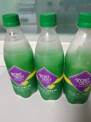 몽베스트 Montbest with Sparkling water Lemon OR Lime 20병(랜덤) — 4점을 준 리뷰어가 2022년 6월 올린 사용 사진