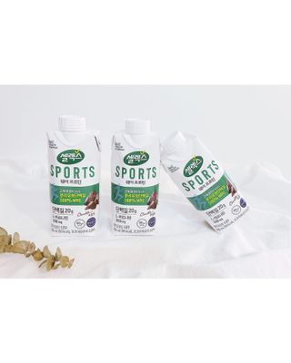 셀렉스스포츠 셀렉스 스포츠 웨이 프로틴 초콜릿 _ 330ml x 12팩 — 5점을 준 리뷰어가 2021년 3월 올린 사용 사진