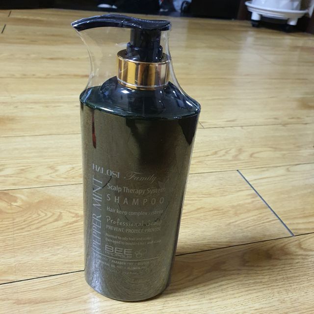 하로시 페퍼민트 샴푸 750ml 온가족 지성두피용 리뷰 사진
