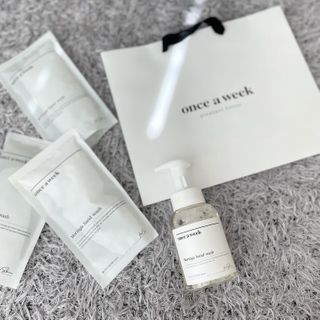 원스어윅 핸드워시 모링가향 본품1 + 리필파우치3 — 5점을 준 리뷰어가 2021년 1월 올린 사용 사진