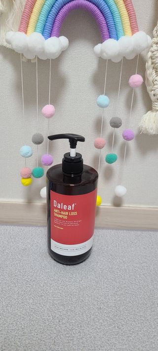 달리프 진저 베러 퍼퓸 탈모 완화 샴푸 1000ml 향 3종 — 5점을 준 리뷰어가 2021년 2월 올린 사용 사진