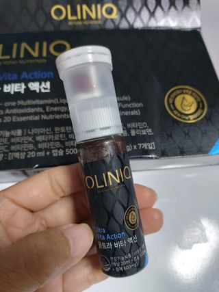 올리닉 울트라비타액션 — 4점을 준 리뷰어가 2021년 12월 올린 사용 사진