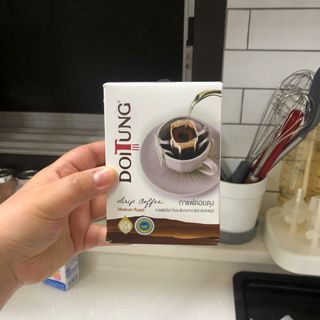 도이퉁 드립백 커피 60g 다크로스트 미디움로스트 — 4.5점을 준 리뷰어가 2021년 2월 올린 사용 사진