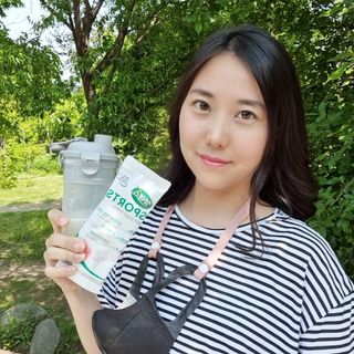 셀렉스스포츠 [복숭아맛] 셀렉스 스포츠 웨이 프로틴 파우더 스틱형 — 5점을 준 리뷰어가 2021년 5월 올린 사용 사진